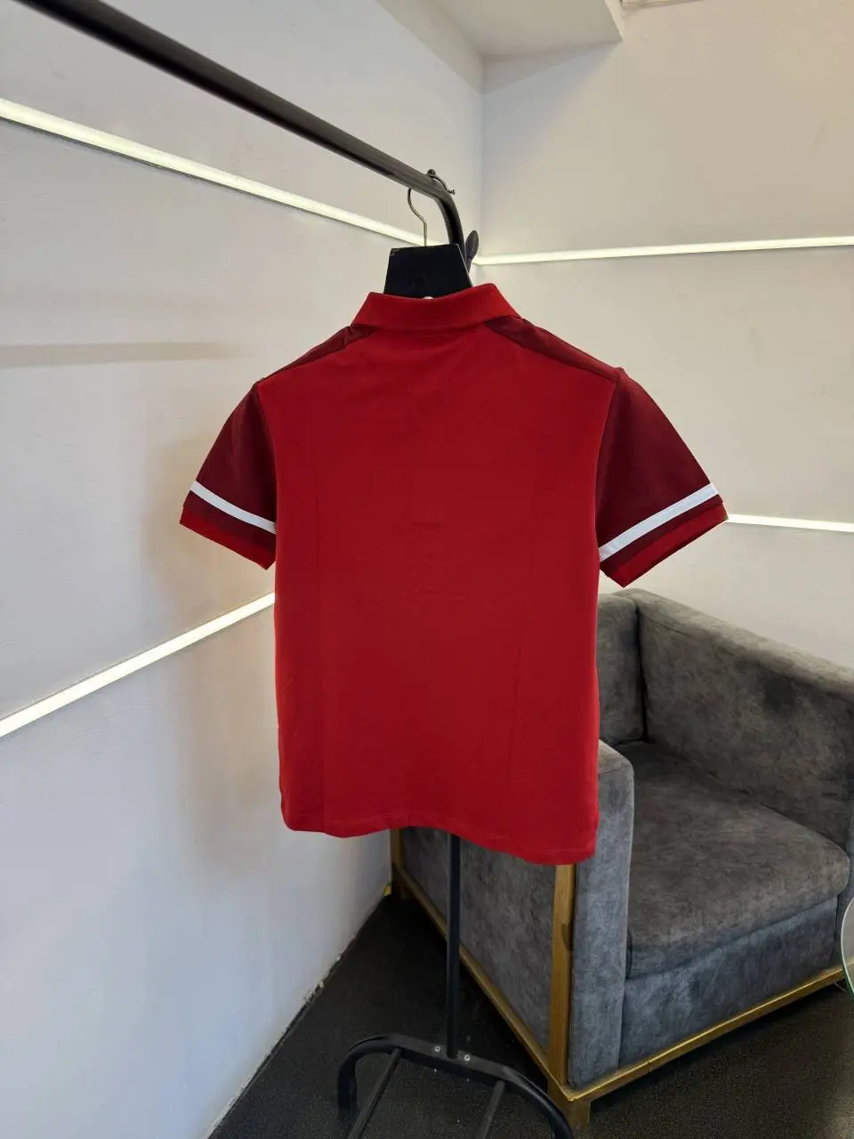 Lacoste imported polo tshirt red - Image 3