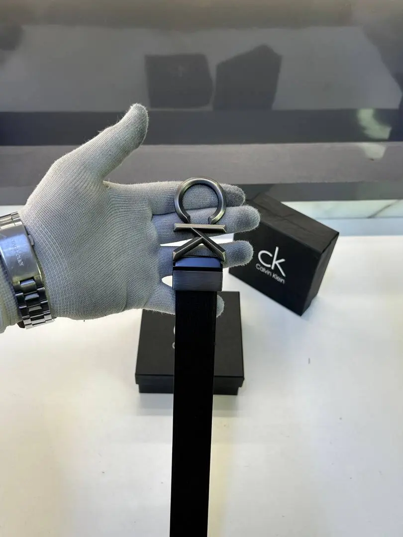 Ck Calvin Black Silver Belt Fa 310 - Image 4