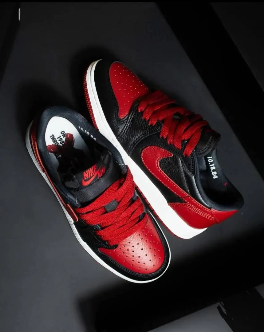 Jordan 1 low Banned Bred 675 - Image 2