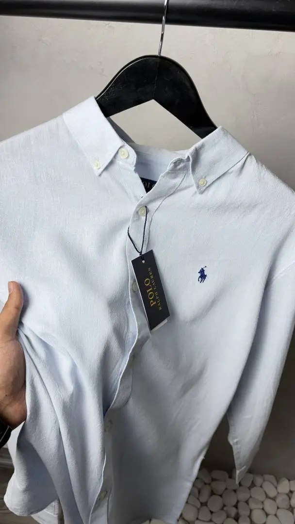 Best Linen Shirt By Ralp Laure n 3084