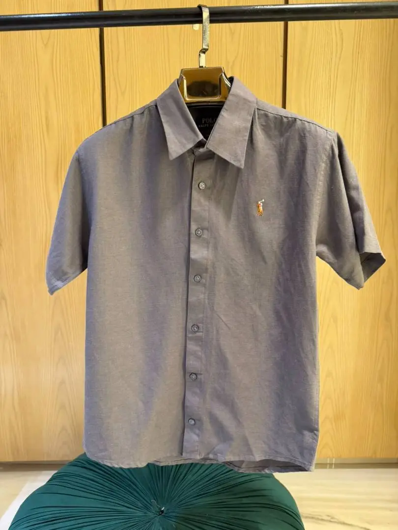 Ralph LAUREN P-OLO IMPORTED STORE ARTICLE SHIRT LINEN FABRIC - Image 6