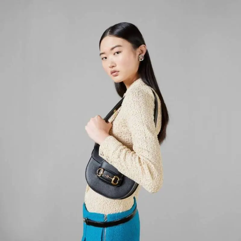 Gucci OnSale Horsebit Shoulder Crossbody Bag With Original Box - Image 4