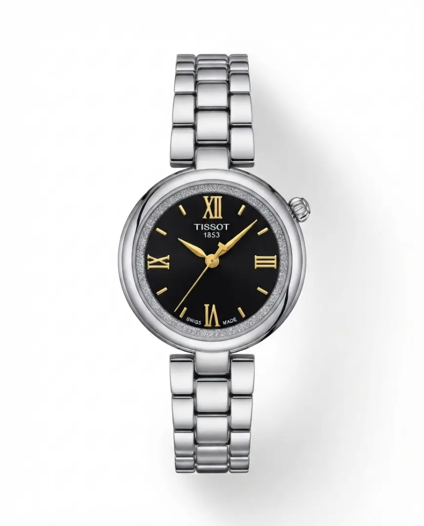 Tissot Desir Silver Black Dial