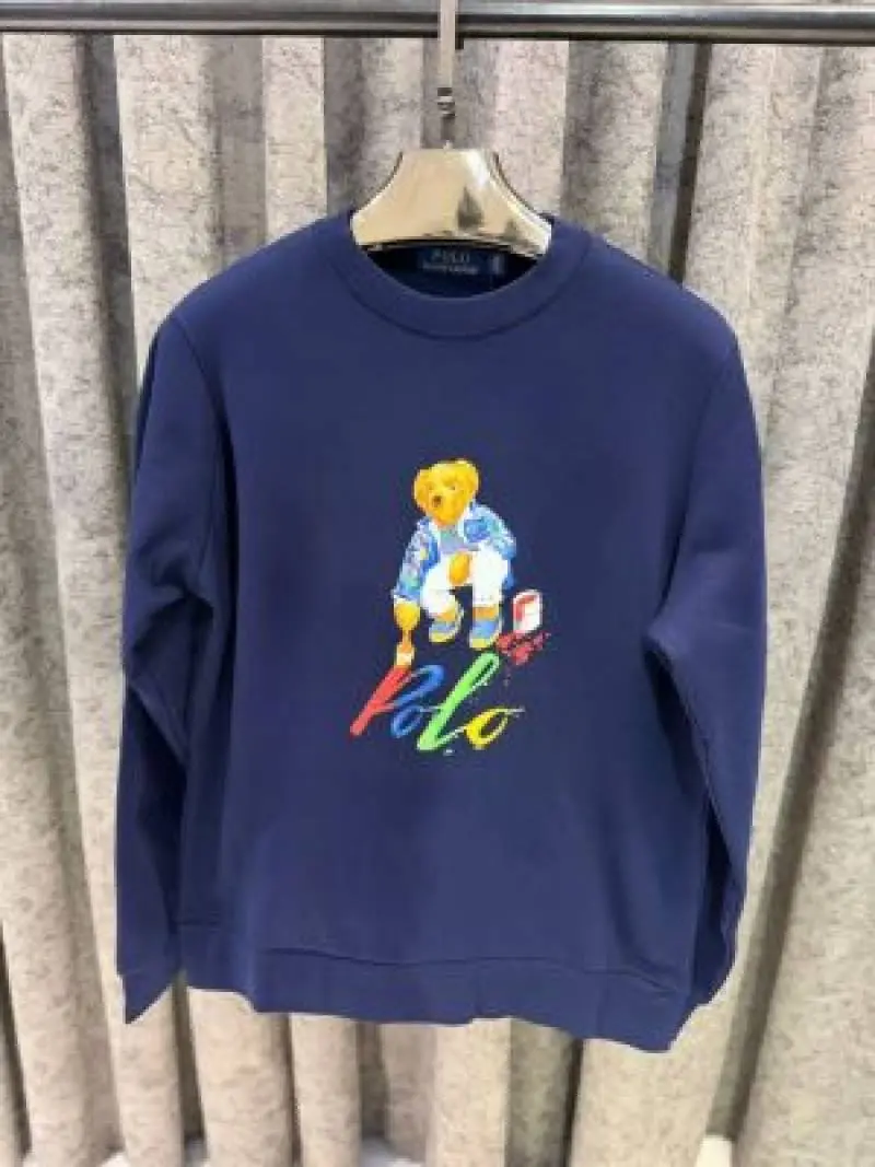 NO RETURN SALE RALF LAUUREN TRENDING MIDDLE BRAND SWEATSHIRT NAVY BLUE - Image 2