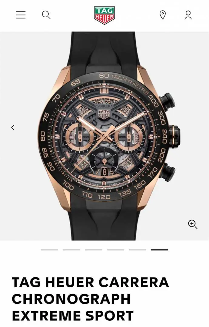 TAG HUER CARRERA CHRONOGRAPH EXTREME SPORT
