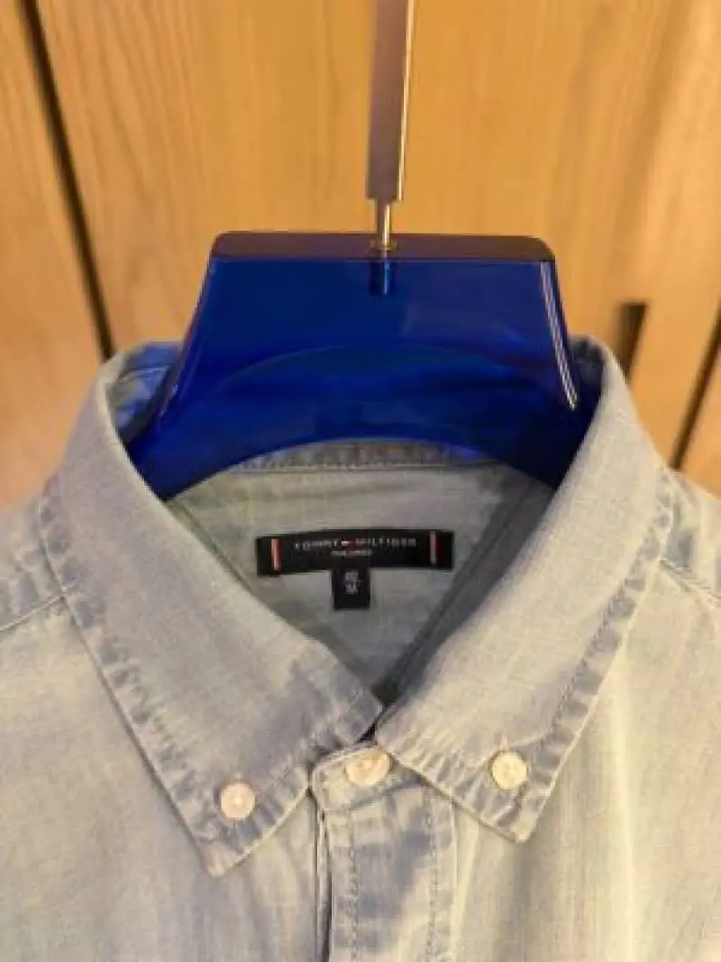 IMPORTED STORE ARTICLE DENIM SHIRT LIGHT BLUEx - Image 2