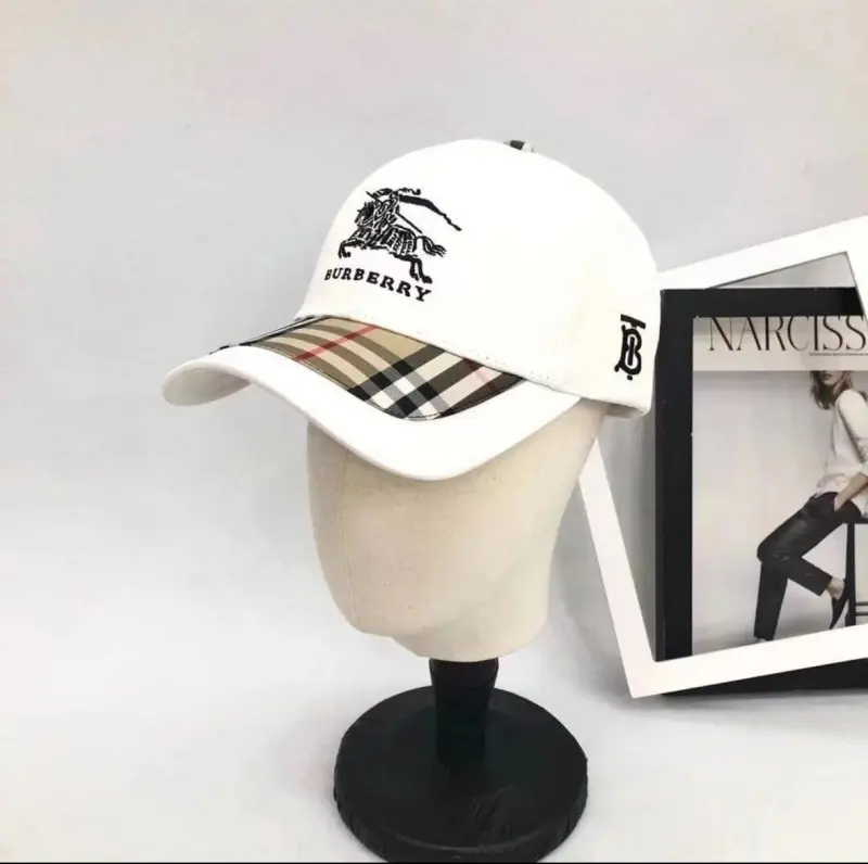 Burberry TB Equestrian Knight Monogram Premium Unisex Cap (With Safety Box)