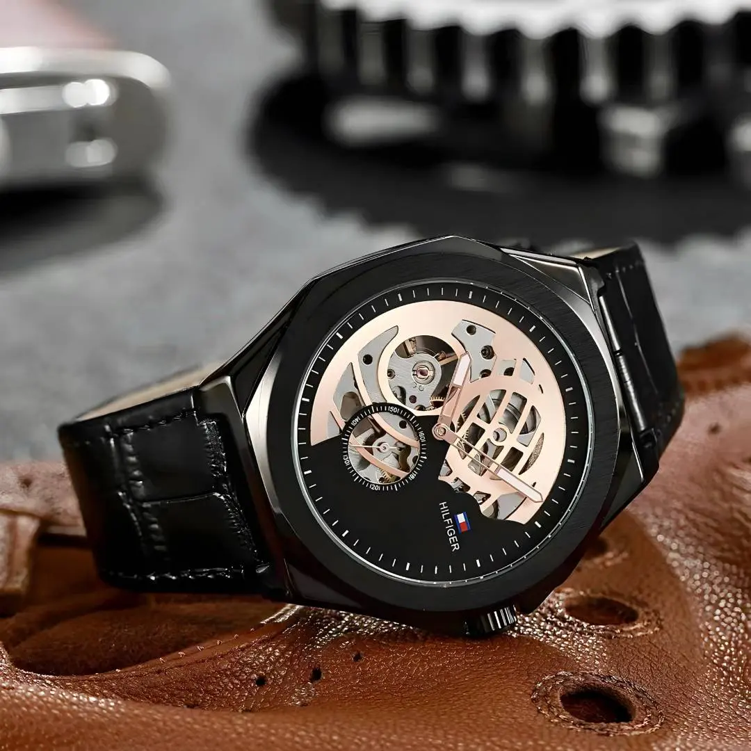 Tommy Hilfigar skeleton dial - Image 2