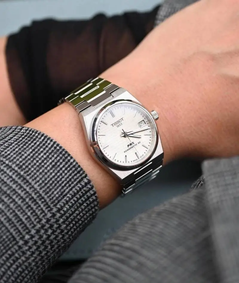 Tissot 1853 Prx Automatic Top Quality silver white - Image 3