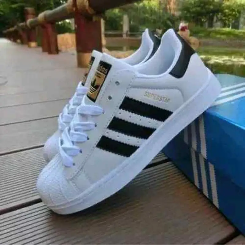Adidas Superstar White Black 2655 - Image 2