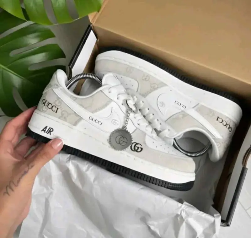 Nike AirForce Low Guchii Print - Image 4