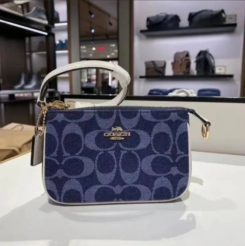 Coach Nolita 18 Blue With Original Box - Image 2