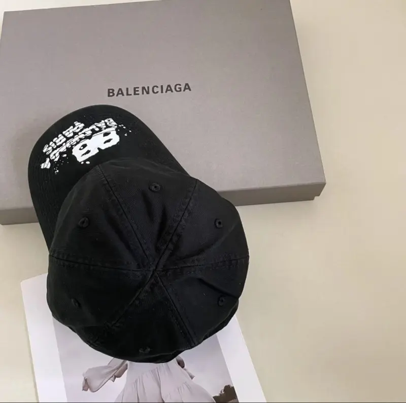 Balenciaga Bb Paris Black Premium Unisex Cap (With Safety Box) - Image 4