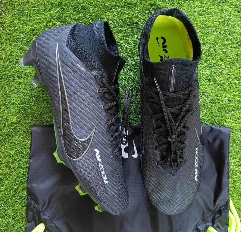 Nike Zoom Mercurial Superfly 9 Pro FG Black Volt Football shoes - Image 2