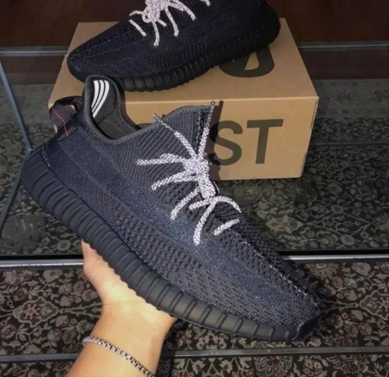 Adidas Yeezy 350 V2 Lace Reflective Semi Ua - Image 7