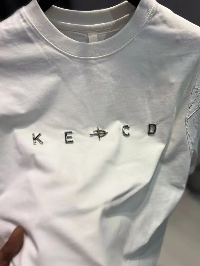 KOREAN IMPORTED HIGH DEMAND ARTICLE T-SHIRT WHITE - Image 2