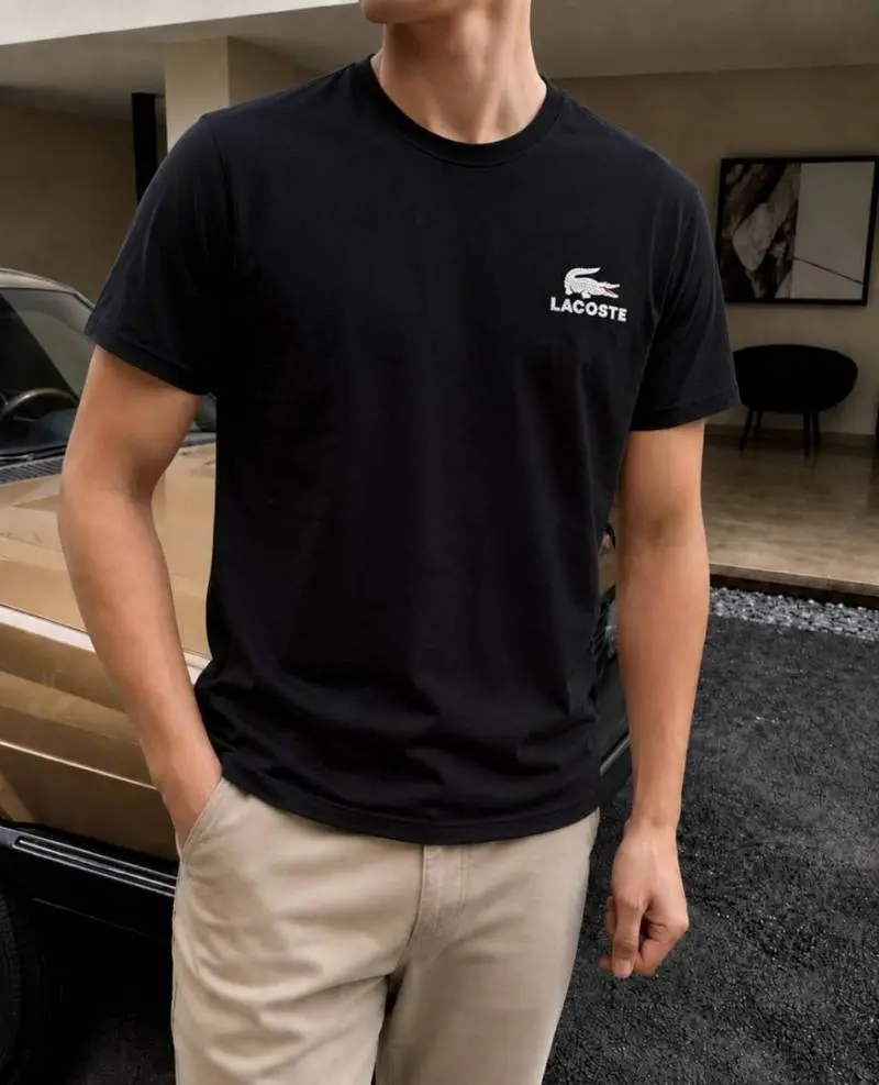 Lacoste IMPORTED STORE ARTICLE T SHIRT - Image 4