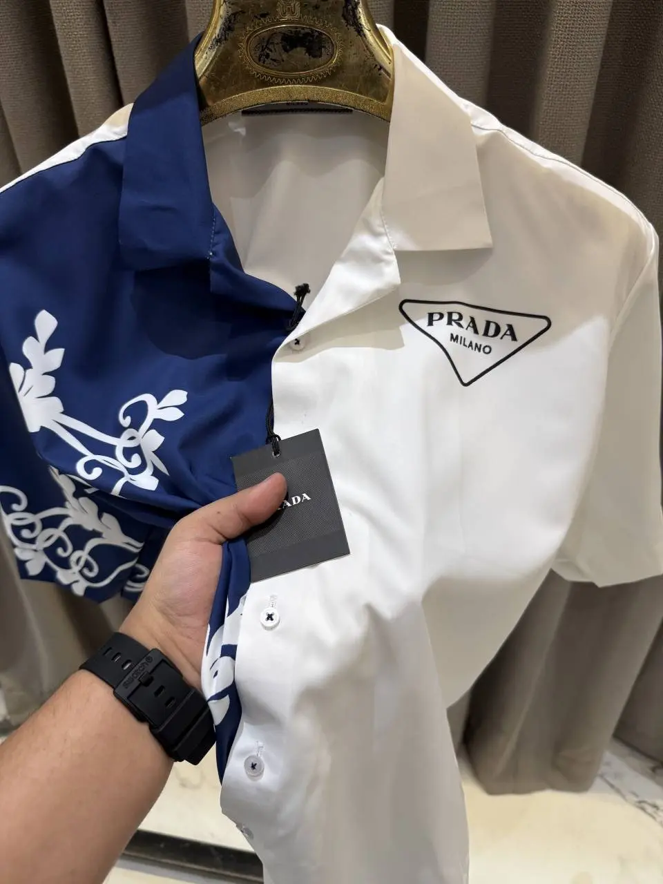 Prada Imported Half Shirt - Image 4