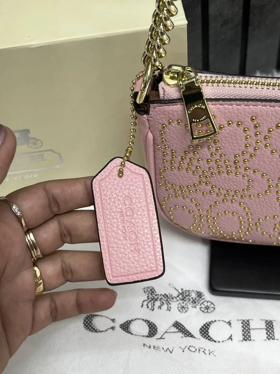 Coach Nolita 19 Highend With OriginalMagnetBox Flowercharm - Image 5