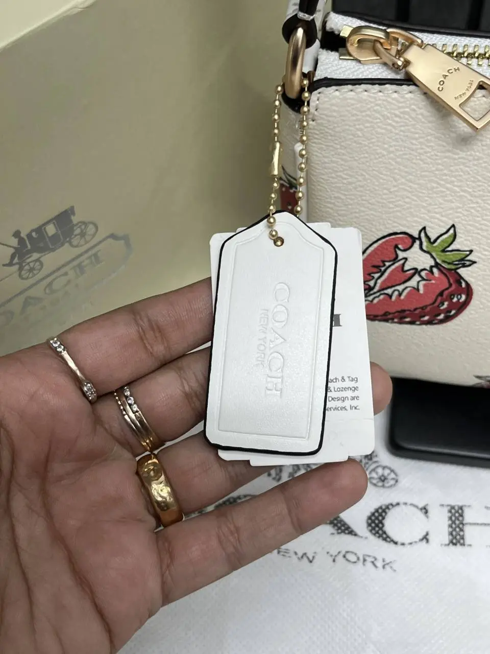 Coach Nolita 19 Highend With OriginalMagnetBox Flowercharm - Image 5