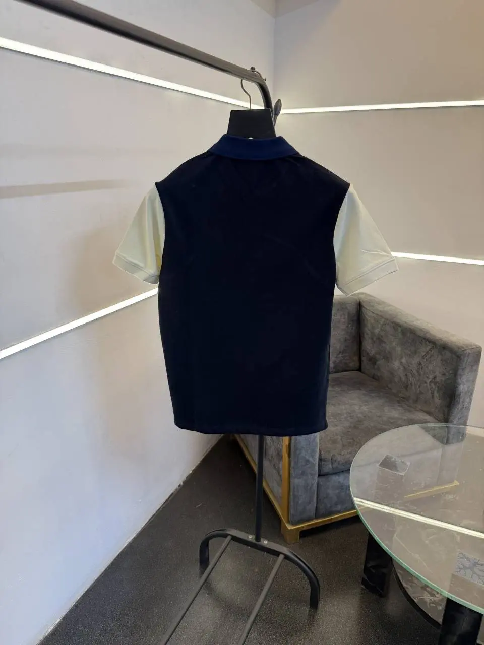 Lacoste imported polo tshirt navy - Image 3