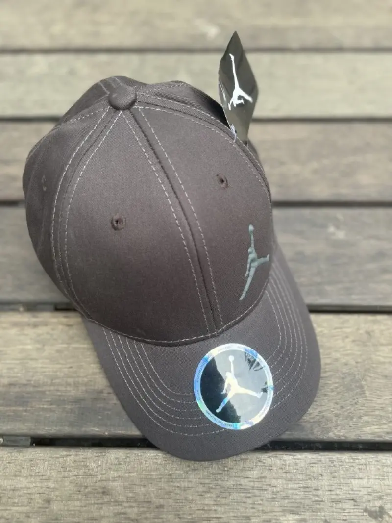 Air Jordan Dark Brown Jordan Logo Premium Unisex Cap (With Safety Box)