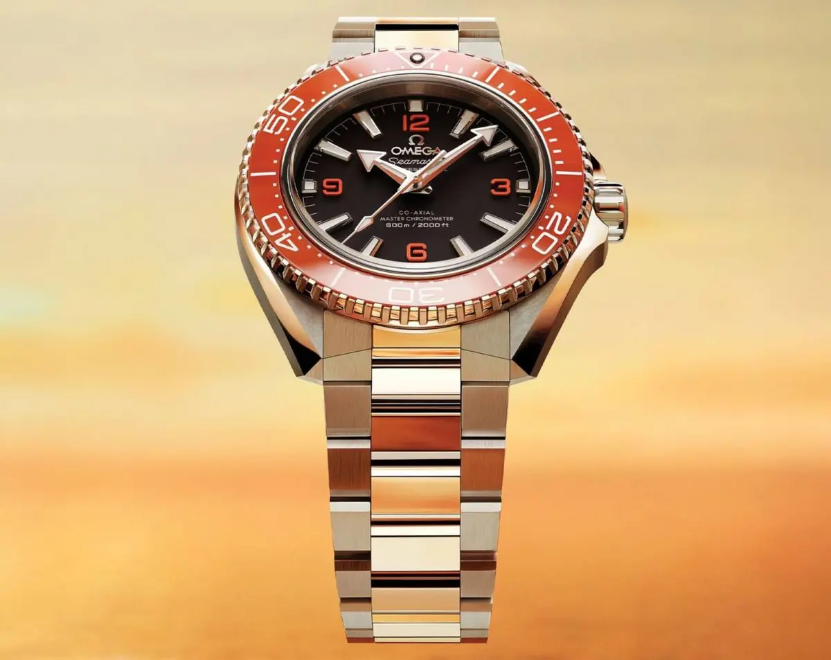 Omega Seamaster Planet Ocean 600M Co-Axial Master Chronometer metal Silver orange black - Image 3