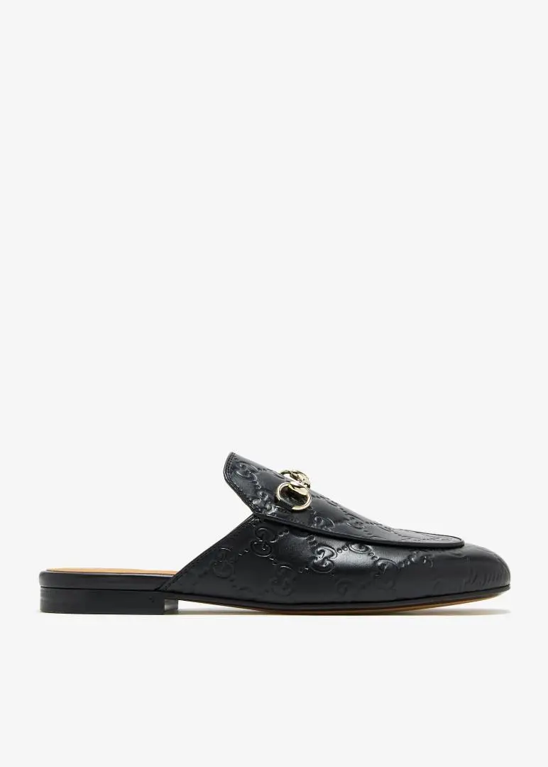 Gucci GG PrinceTwon Slides In Rossa GG leather for women with original box and carry bag - Image 3