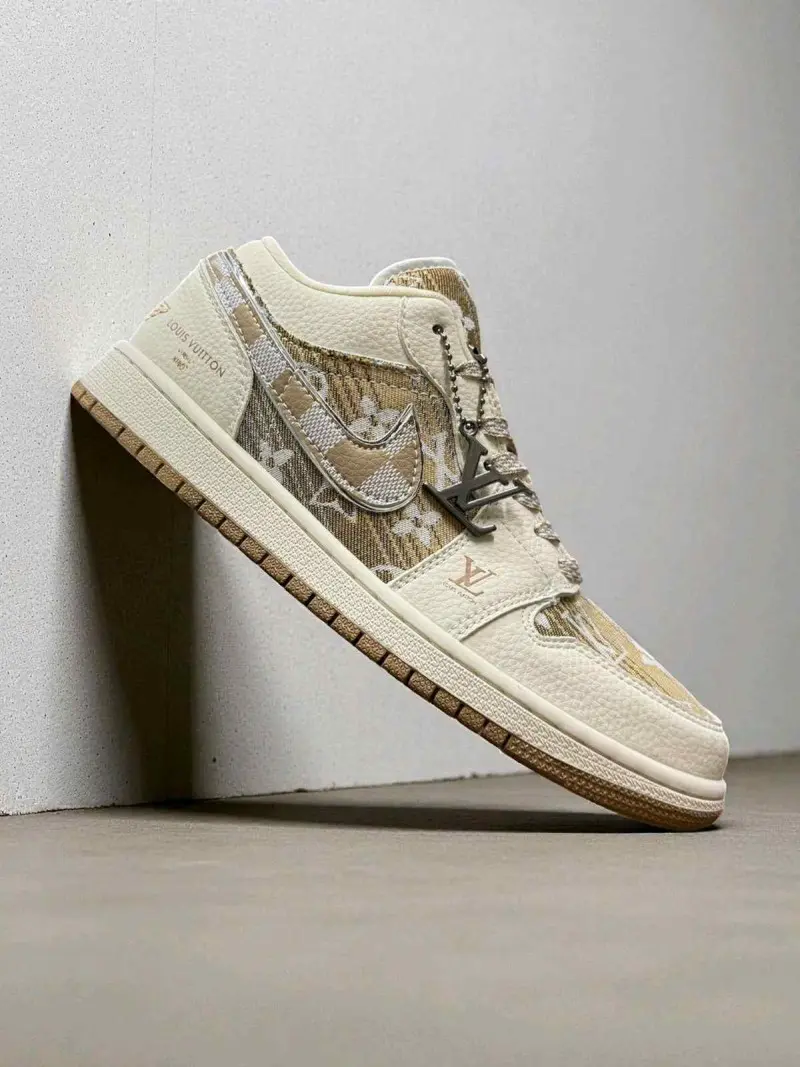 Nike Air jordan 1 low X Loiuss Vuitton Mercy 6013 - Image 2