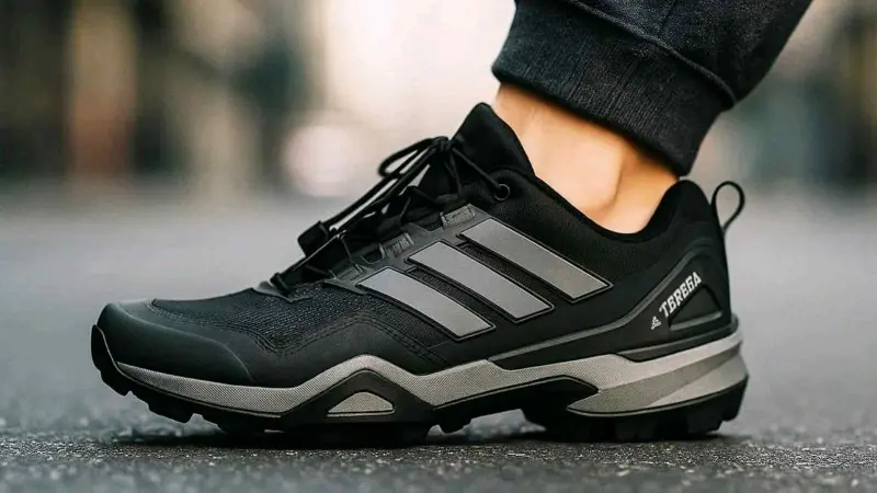 Adidas Terrex Skychaser Gore-Tex Hiking Black Grey 995 - Image 3