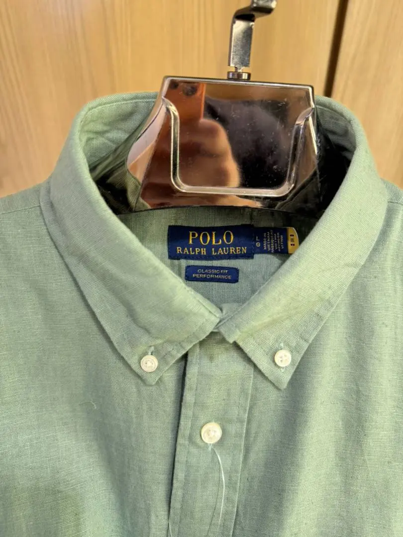 Ralph LAUREN P-OLO IMPORTED STORE ARTICLE SHIRT leelan fabric - Image 5