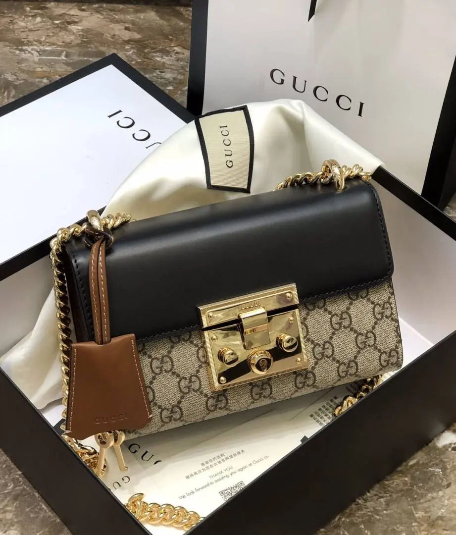 Gucci CB GG Padlock Shoulder Bag With OriginAuldoubleBox Packing DustCover CarryBag - Image 10