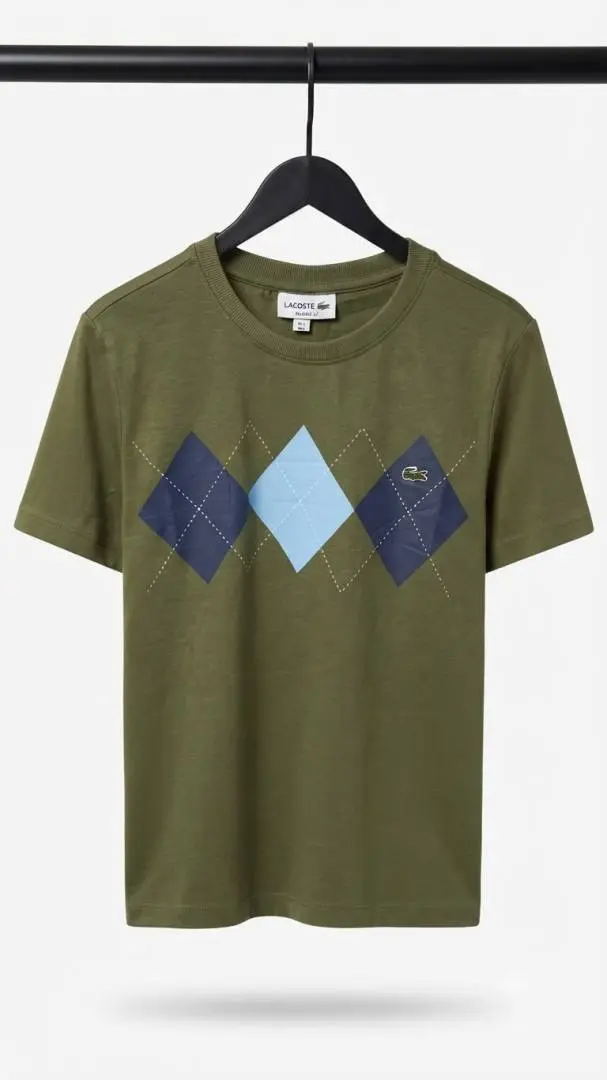 Lacoste Diamond Print T-Shirt 1230. Sale-offer. VS1000