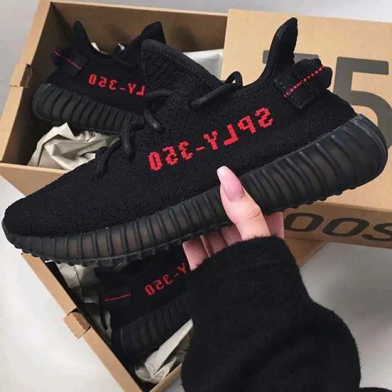 Adidas Yeezy Boost 350 Bred Semi Ua - Image 4