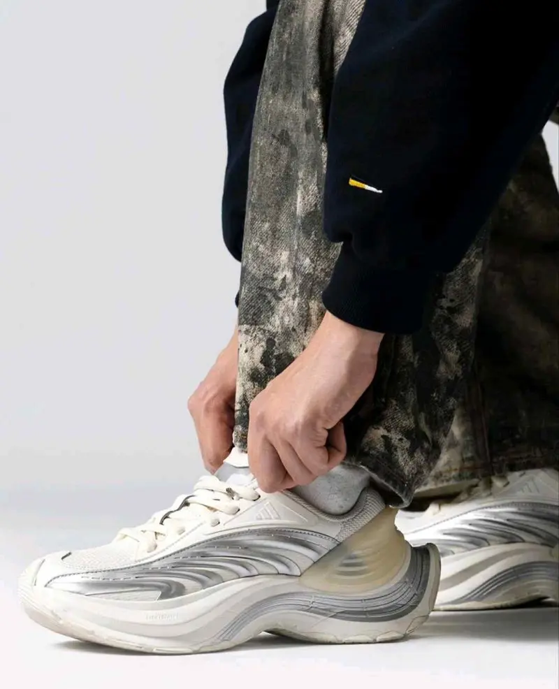 Adidas XLG Metawave White Grey 6045 - Image 7