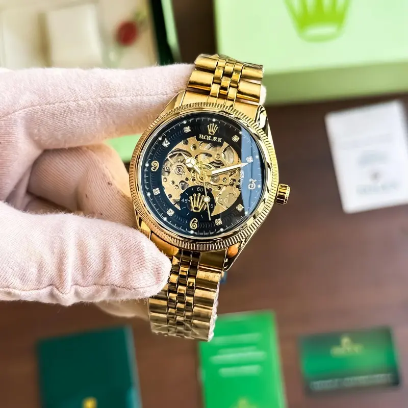 Rolex Automatic Gold Black - Image 2