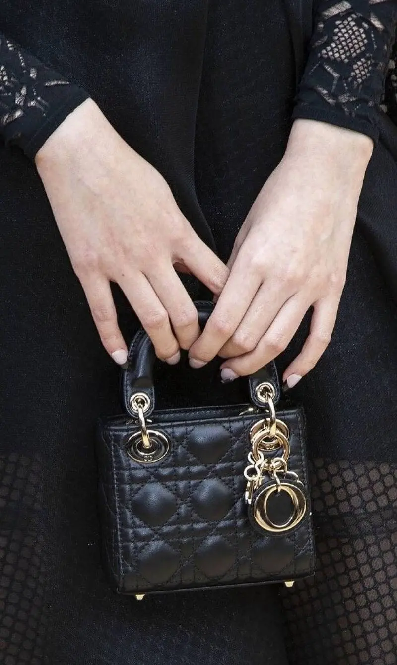 Dior Lady SuperMini 13CM Crossbody MiniBag With OriginalBox - Image 3