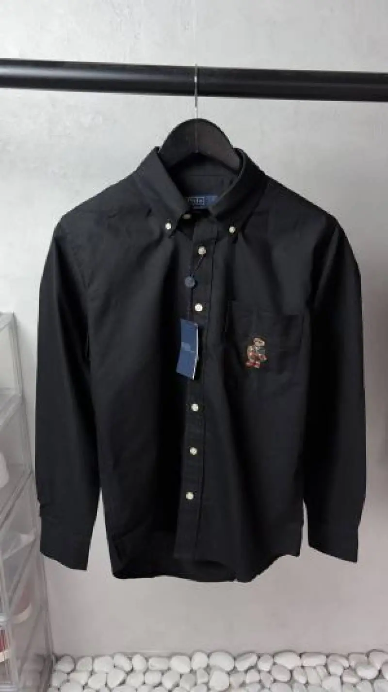 Ralph lauren premium bear logo shirt 1265 - Image 3