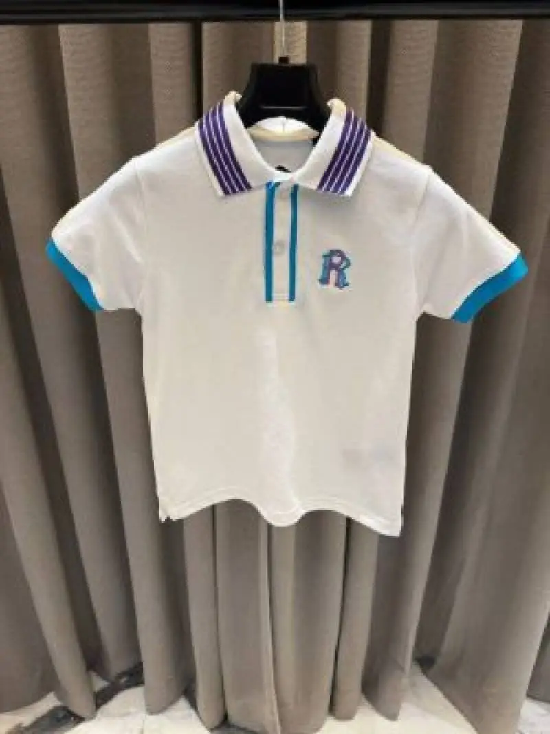 No return Rare Rebbit imported kids Polo t-shirt white