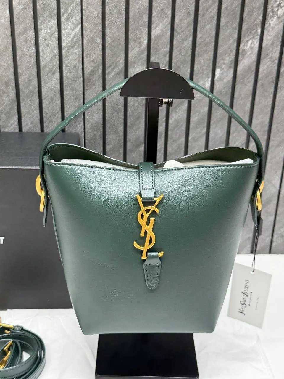 Ysl 8875 Bucket Bag With Original Box DustCover & Potli Bag Inside - Image 4