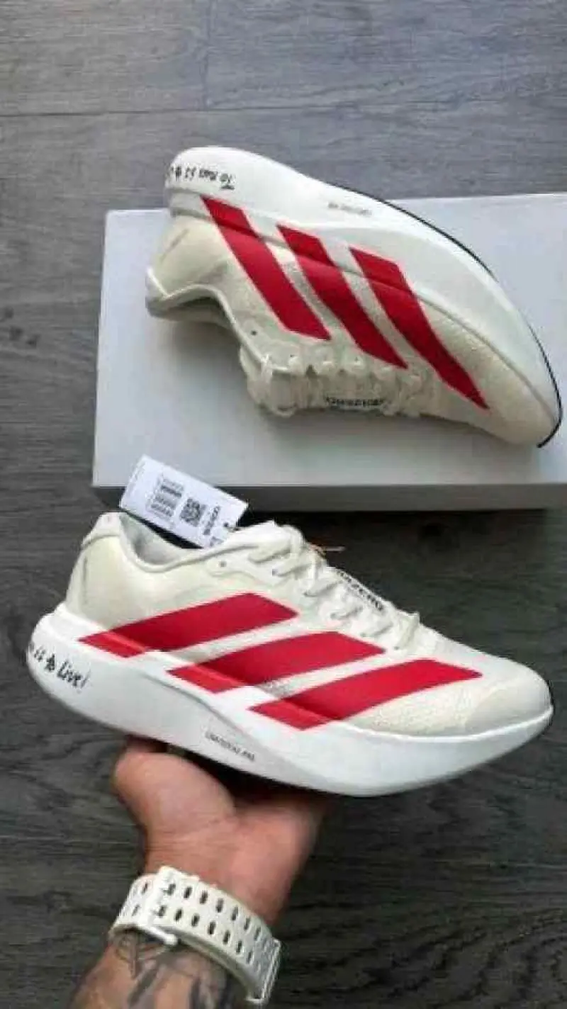 Adidas Adizero Evo Sl White Red - Image 5