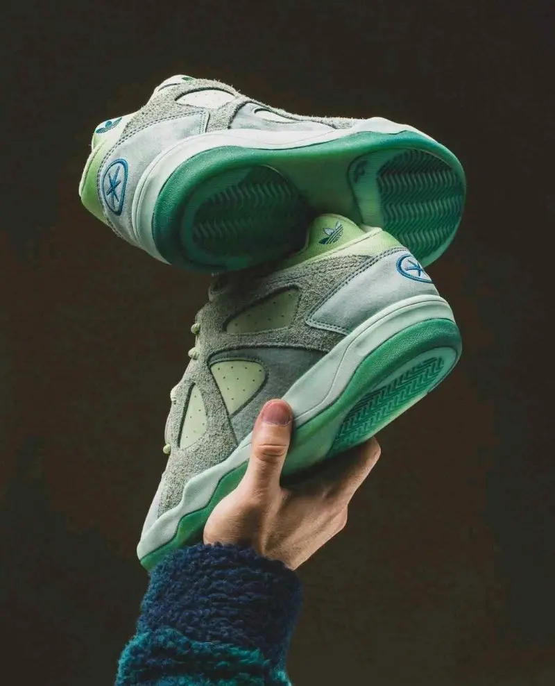 Adidas Badbo 1.0 Bad Bunny Green Rit Dye 2594 - Image 4