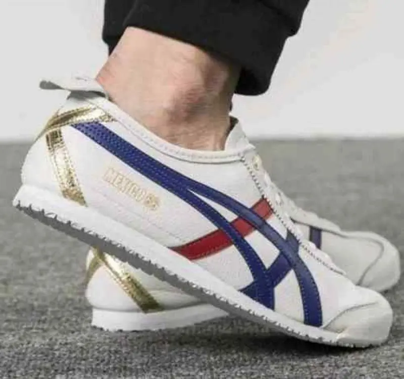 Onitsuka Tiger Mexico 66 White Blue Gold - Image 2
