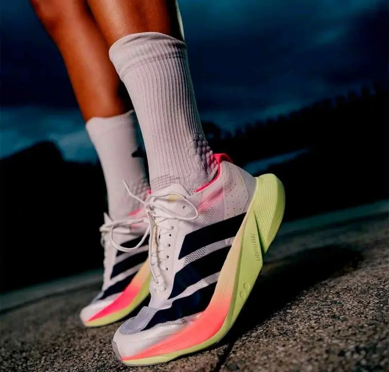 Adidas Adizero Drive Rc White Neon 5005 - Image 4