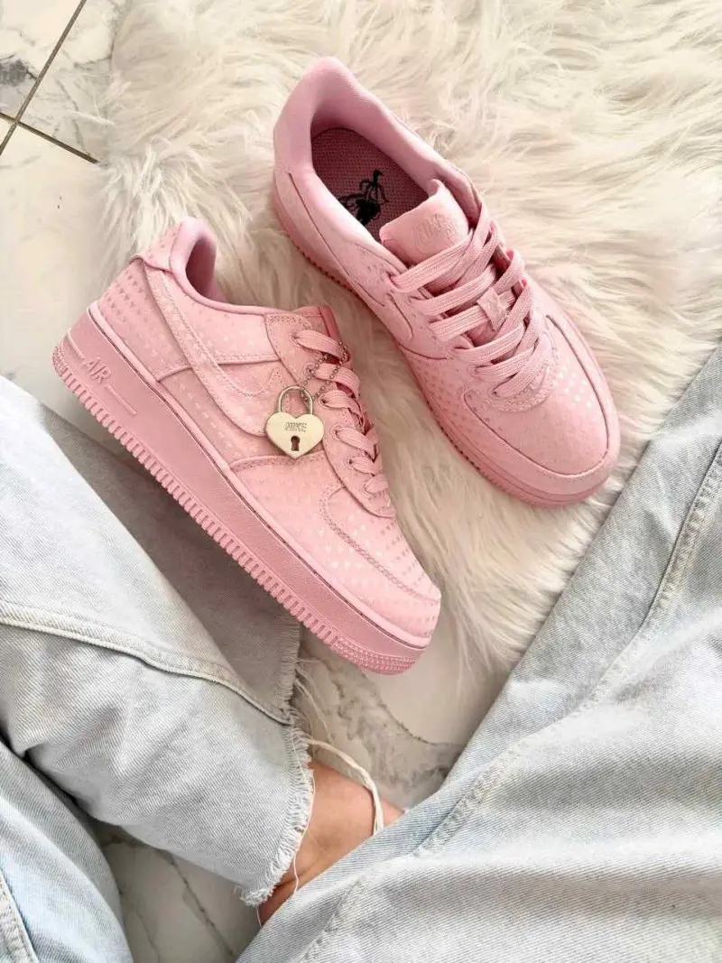 Nike AirForce 1 Low Valentines Day Pink foam - Image 8
