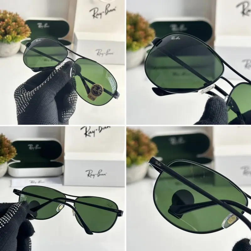 Rey ban 3342 Black Green (GLASS) - Image 3