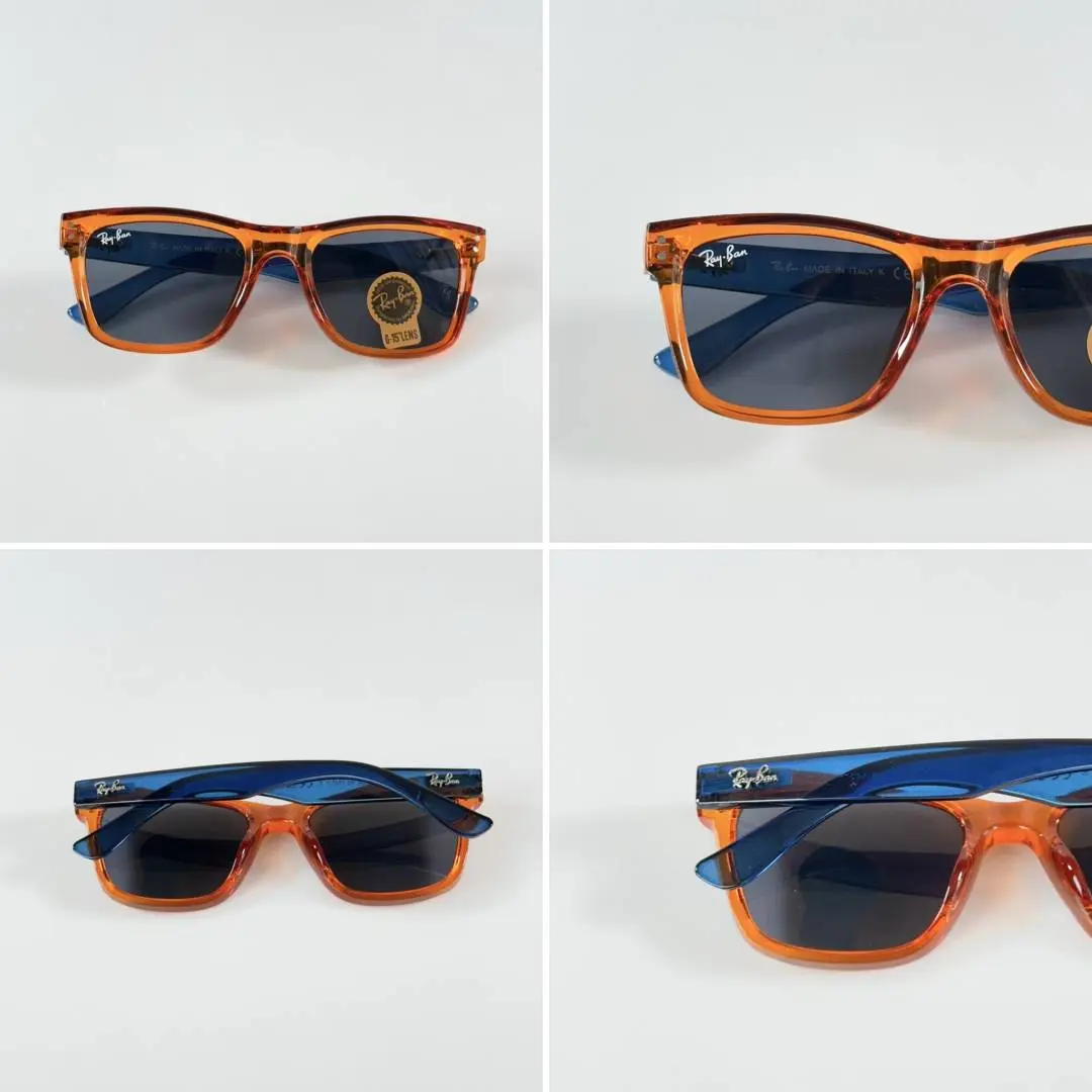 Ray-Ban Reverse 0502 Orange Blue - Image 4