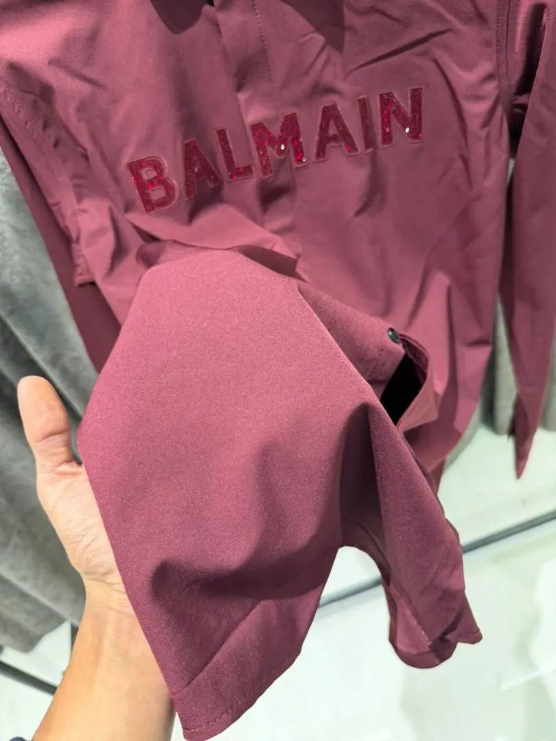 Balmain imported store article diamond china shirt - Image 3