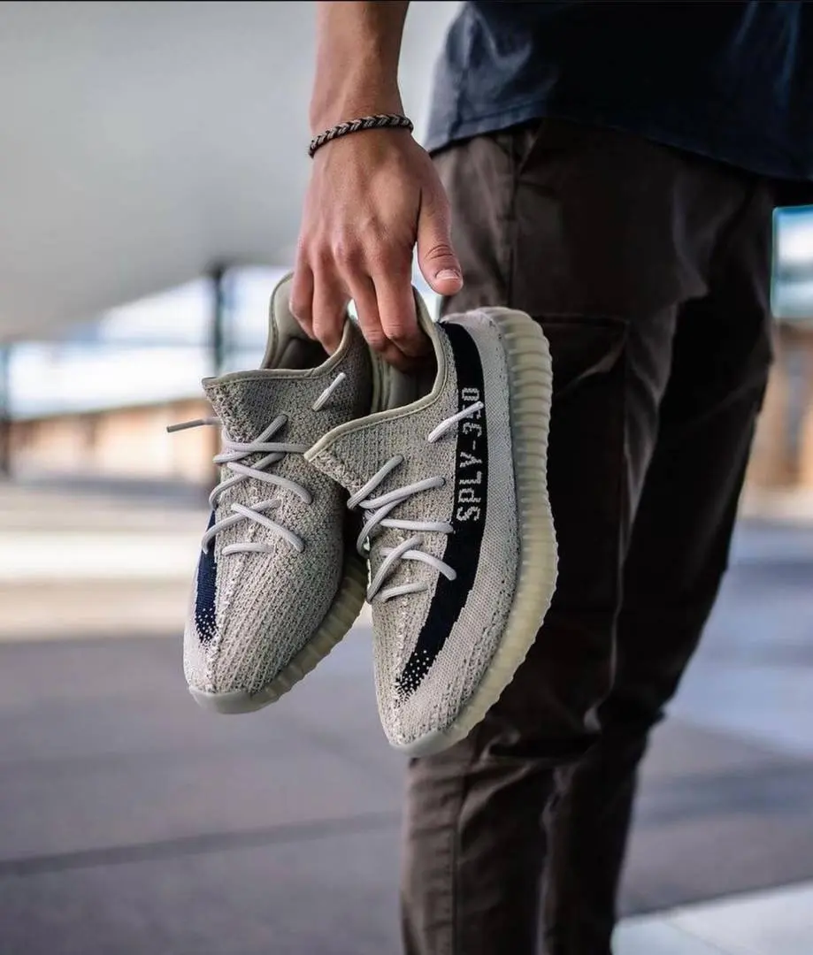 Adidas Yeezy Boost 350 V2 Slate Full Accessories SEMI UA