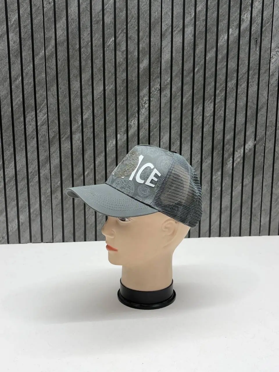 Versace Medusa Front Logo Premium Trucker Hat With Safety Box - Image 2